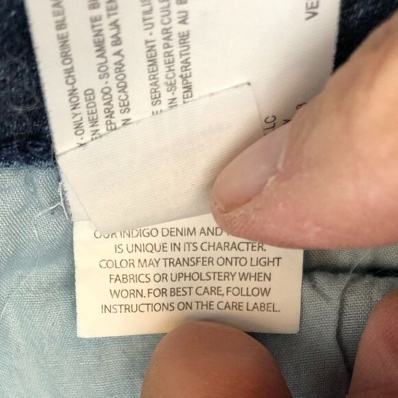 Anne Klein Womens Jeans 6 Missy Leo Skinny Ankle Blue Denim Stretch Casual - Picture 12 of 15